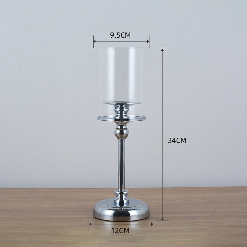 Vintage cena vela vela candelabro estilo europeo casero nórdico decoración lujosa mesa de comedor candelabro retro