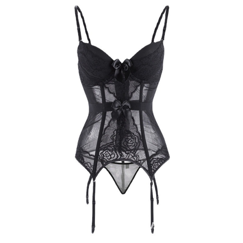 1787#Black + black stockings