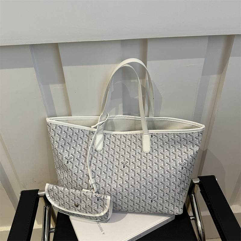 Bolso de diente de perro 2024 otoño nuevo bolso de presbiterio bolso de viaje bolso de mamá portátil de un solo hombro de gran capacidad