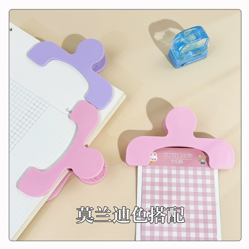 Universal storage system for elementary school students, folder, clips included