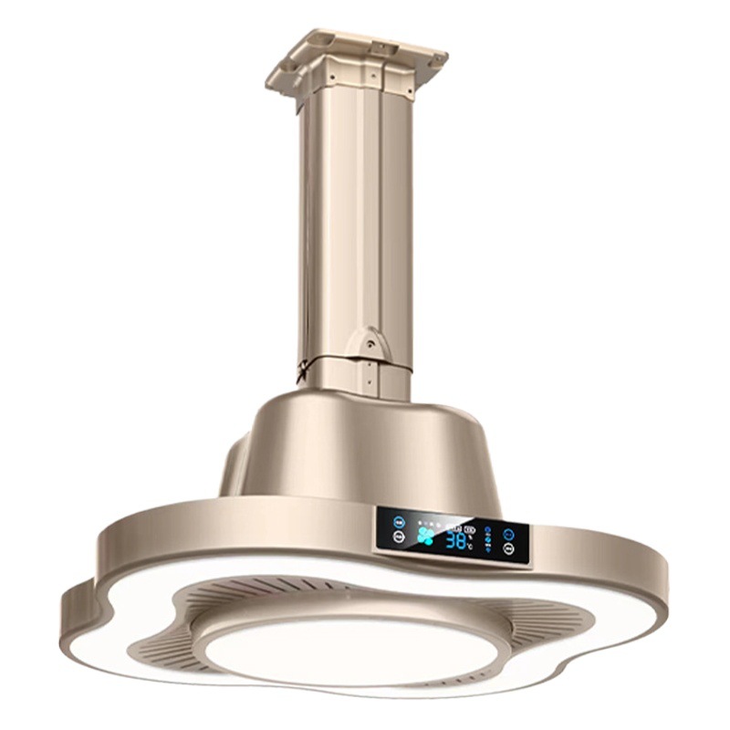 Sala de ajedrez purificador de aire Mahjong sala de mesa lámpara de fumar fila exterior elevación araña Casa de Té Hotel fila recta ventilador de escape