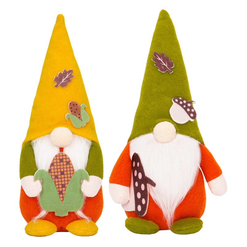 Acción de Gracias nuevo otoño Navidad sin rostro muñeca decoraciones cosecha Festival adornos Navidad muñeca fábrica al por mayor