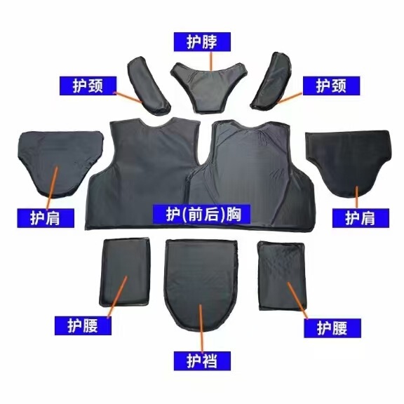 Bulletproof Liner Chip Soft Pe Material Tactical Vest Protective Bulletproof Training Uniform Anti-44