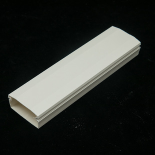 Plane trunking open-mounted plastic trunking white pvc trunking flame retardant wall pressing wire routing wiring distribution trunking