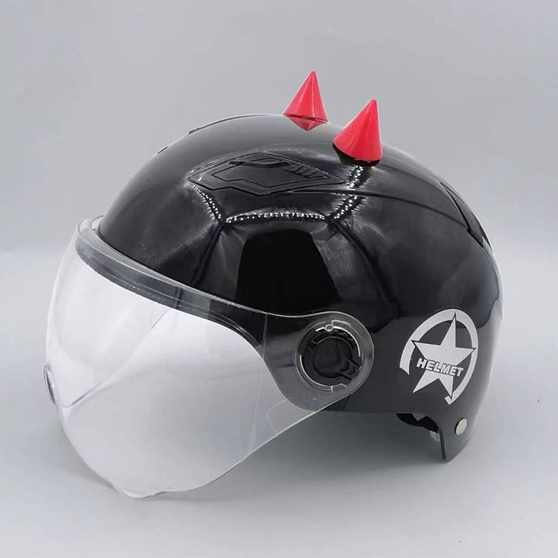 3C 검정색 투명 + 뿔