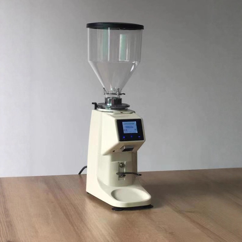 制御可能な量の電動コーヒー豆グラインダー、全自動家庭用および業務用手動式イタリア製定量コーヒー豆グラインダー|undefined