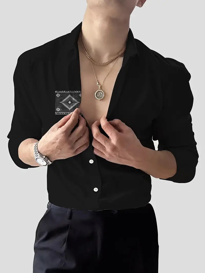 2025 nuevo estilo Amazon comercio exterior casual transfronterizo tendencia de moda salvaje camisa de manga larga de alta calidad MB12