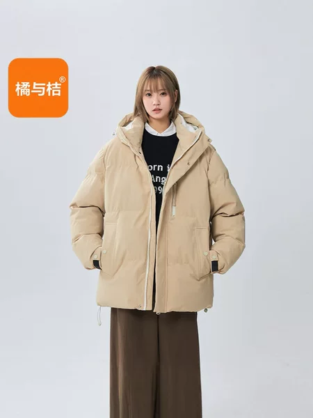 2025 New Thickened Hooded Cotton Jacket for Women, Winter Coat, Loose Thickened Cotton-Padded Jacket, Outdoor Korean Style Cotton Coat for Women