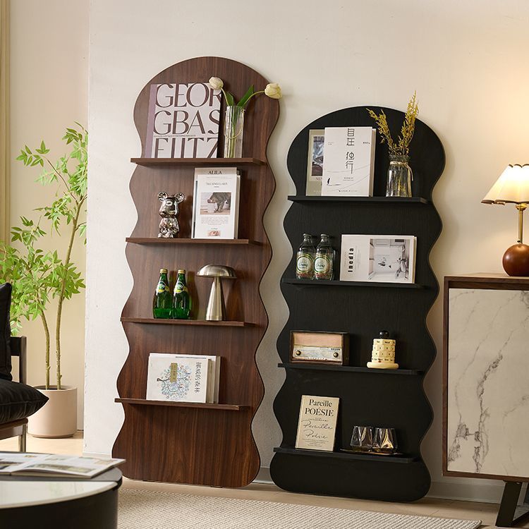 Scandinavian Ins Style Bookshelf Magazine Rack Medieval Storage Rack Wall Display Rack Floor-Standing Bookshelf Newspaper Rack Storage Rack