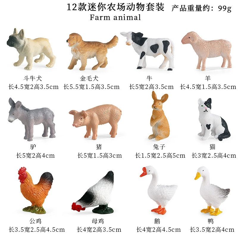 Cognitive realistic marine animal model, dinosaur, toy