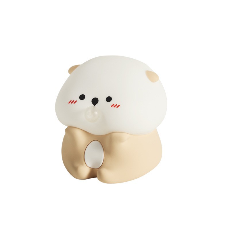 거품을 불고 있는 해달