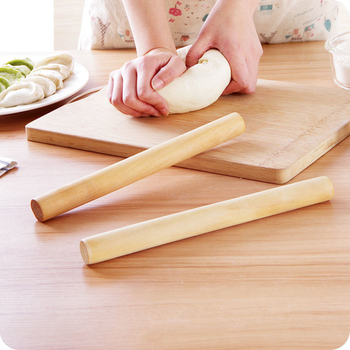 High-end Sandalwood Rolling Pin for Home Use, Extra Large and Thick Wooden Rolling Pin for Making Dumpling Skins, Great Kitchen Gadget