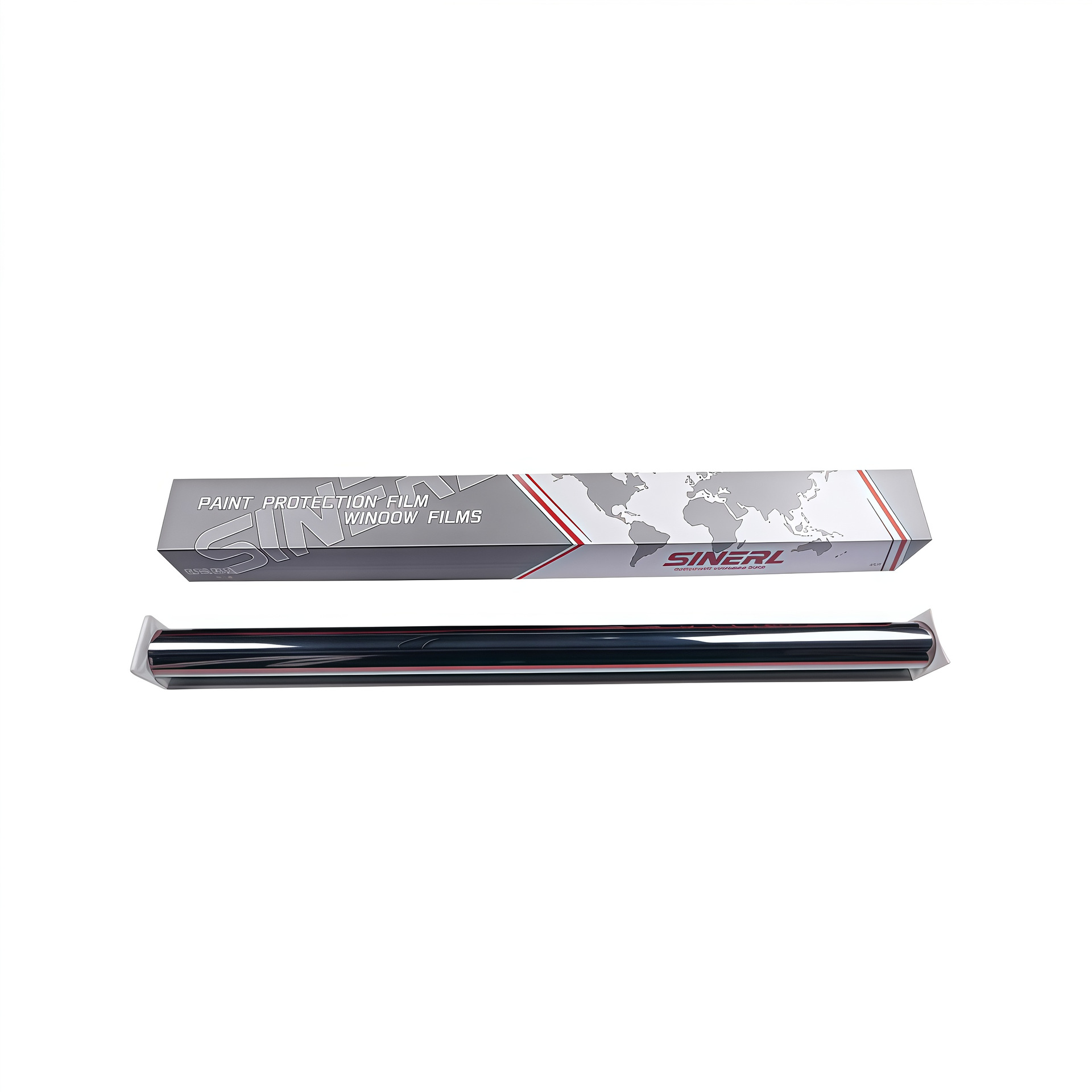 Royal Purple Car Heat Insulation Film Ghost Red Dazzling Color Car Window Film Front Windshield Anti-Explosion Sun Protection Privacy Full Car Glass Film