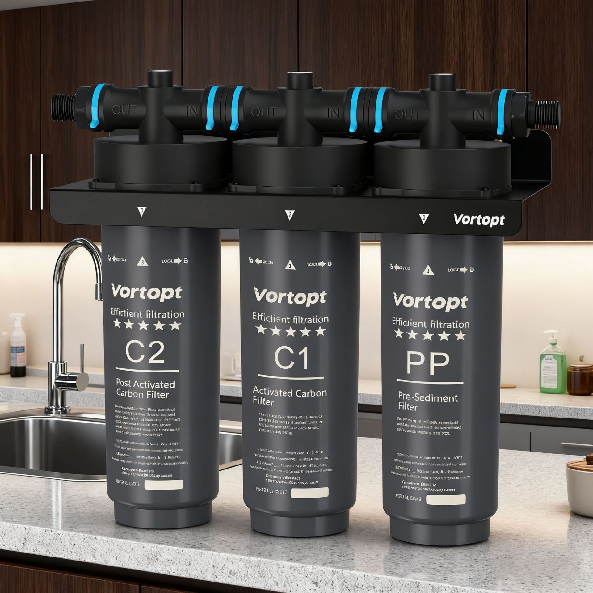 Фильтр для воды Vortopt F02-cto