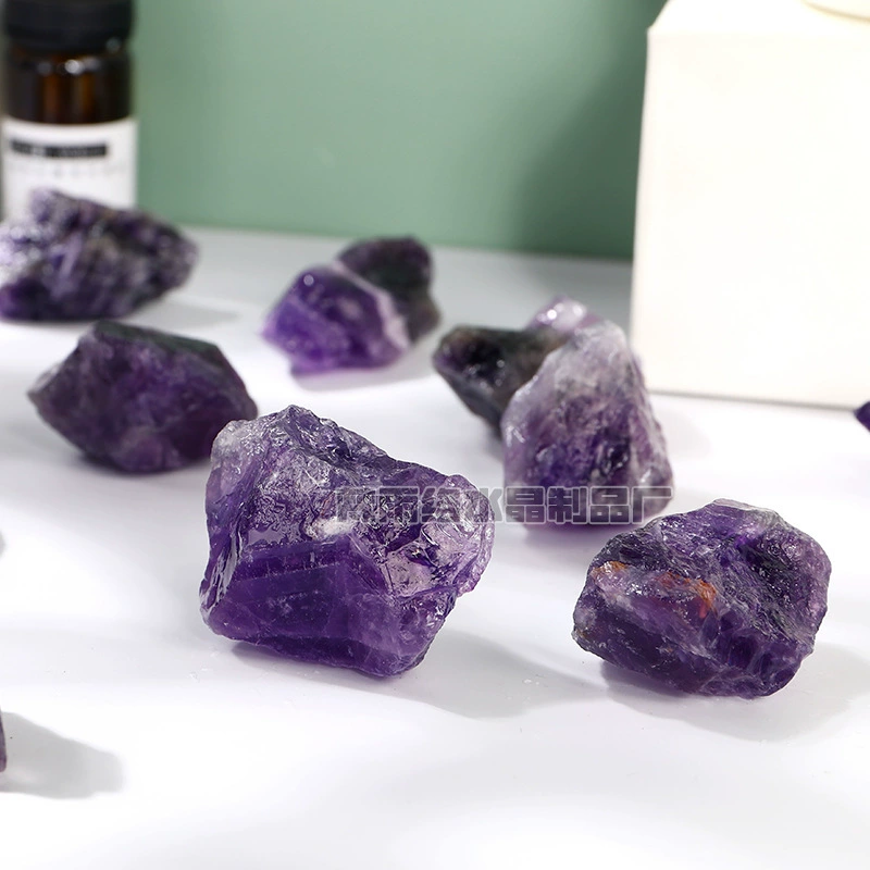Organic aromatherapy with amethyst, diffuser, incense stone, magnetic aquarium for office