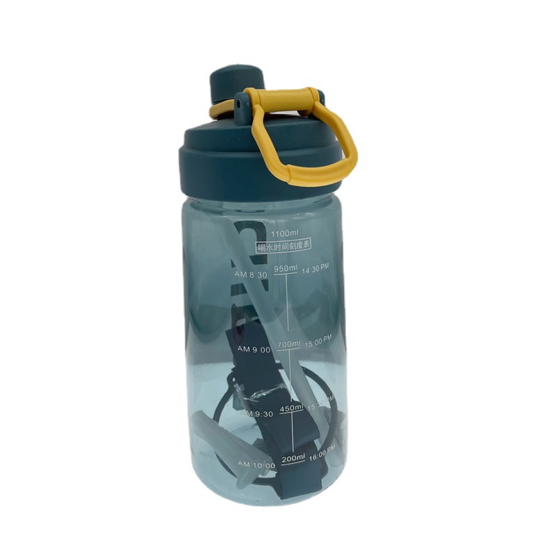 Xinya simple plástico espacio taza portátil al aire libre deportes taza de agua 2000ml gran capacidad hervidor potable directa