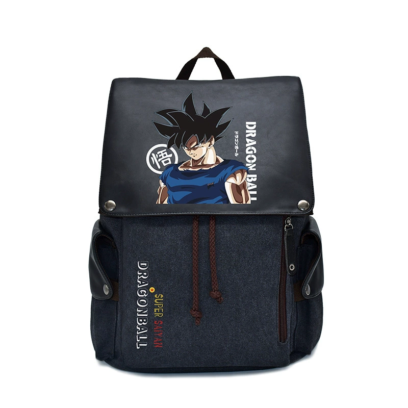 Кросс-с Border канвас-рюкзак мужской Наруто атака гигант One Piece Ника школьный рюкзак анимационная тенденция канвасовая сумка