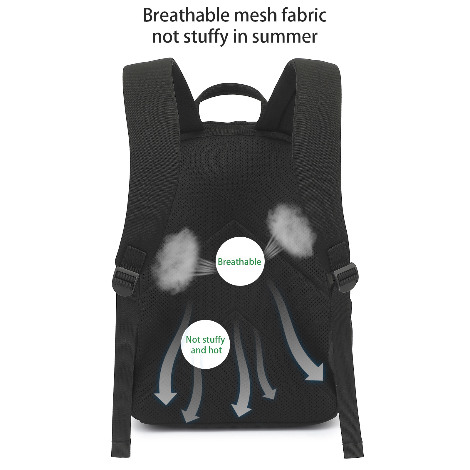 Sacoche de voyage pour ordinateur portable 14 pouces, sac à dos minimaliste pour étudiants_voghion.com