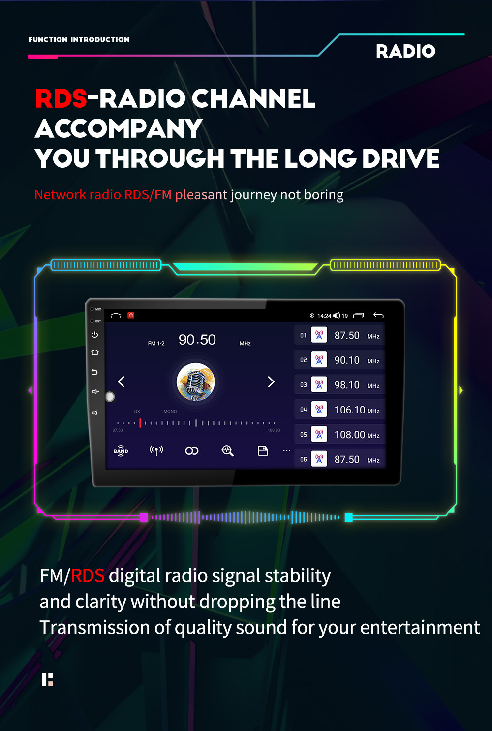 Dingwei Ts10 Host 7/9/ 10inch Large Screen Versatile Frame Universal Android Navigation Machine Car Gps Navigation
