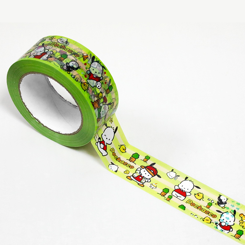 Pacha perro dibujos animados cinta de sellado expreso embalaje sellado papel adhesivo lindo moda gran rollo de cinta al por mayor en stock