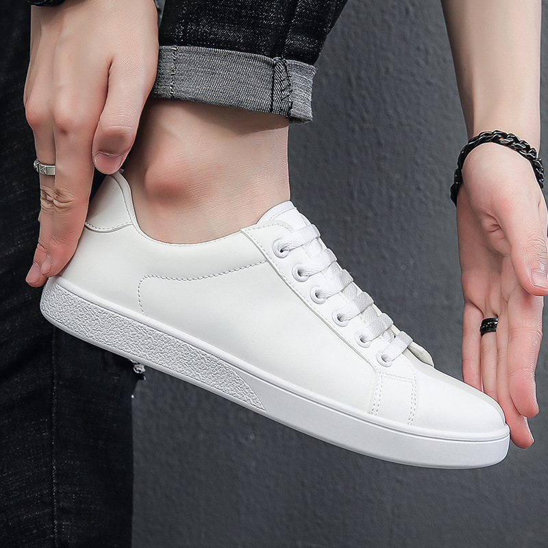 Summer Men's Shoes, White Men's Shoes, 2026 Breathable New Korean Style Versatile Men's Casual Shoes, Men's Low-Top Trendy Shoes Summer Men's Shoes, White Men's Shoes, 2026 Breathable New Korean Style Versatile Men's Casual Shoes, Men's Low-Top Trendy Shoes