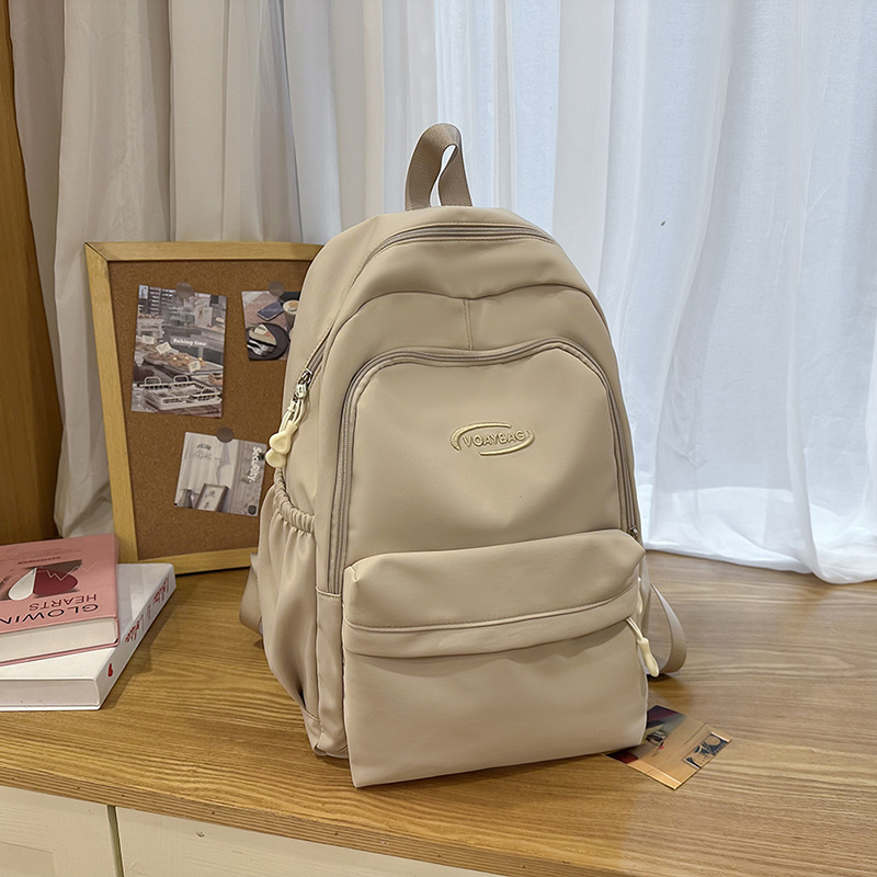 Las chicas japonesas INS son ligeras y sencillas con gran capacidad, y toman mochilas escolares. mochilas de viaje de hombro para estudiantes de secundaria y secundaria.