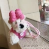 Pink bow west highland