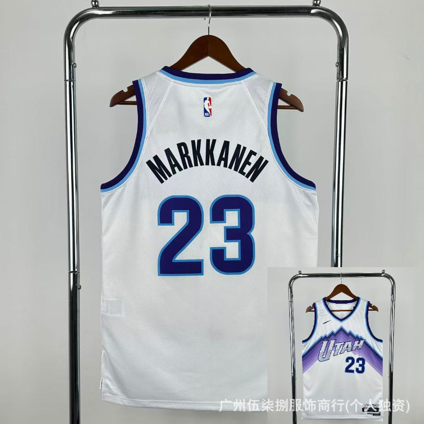 Hot Basketball Warriors Lakers Bull 76 Knights Clipper Magic chaleco de secado rápido sin mangas Harden Curry camiseta image 43