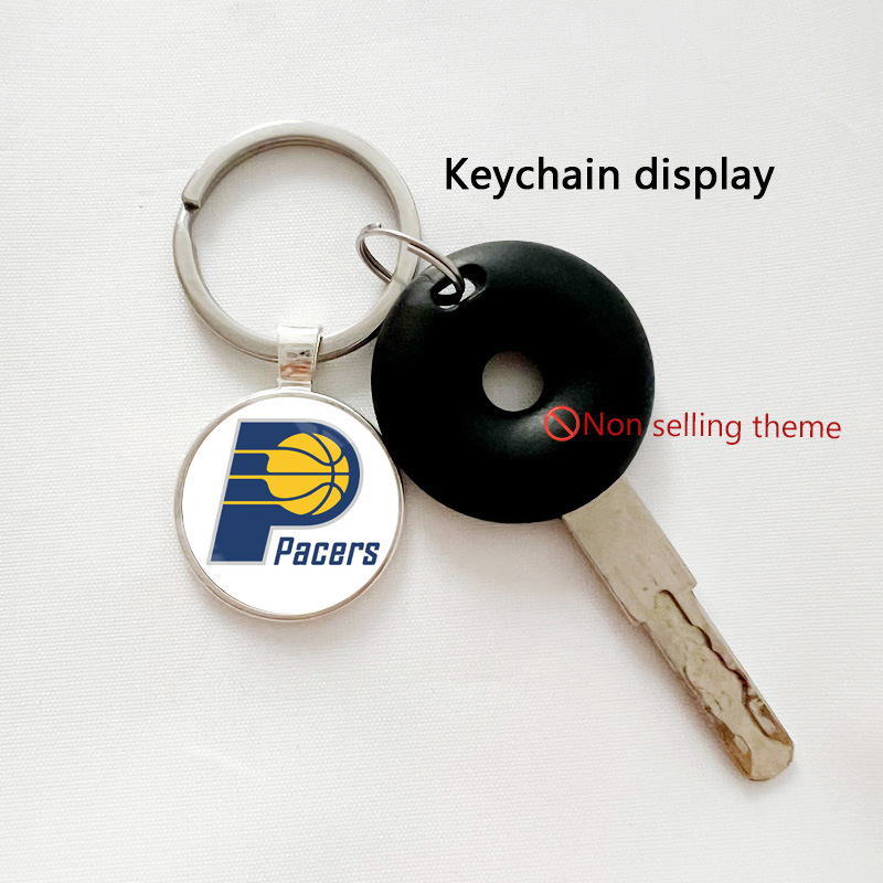 NBAチームのエンブレムのキーホルダーの時間宝石合金のペンダントのカバンの自動車の鍵のペンダントのバスケットボールのファンのプレゼント|undefined