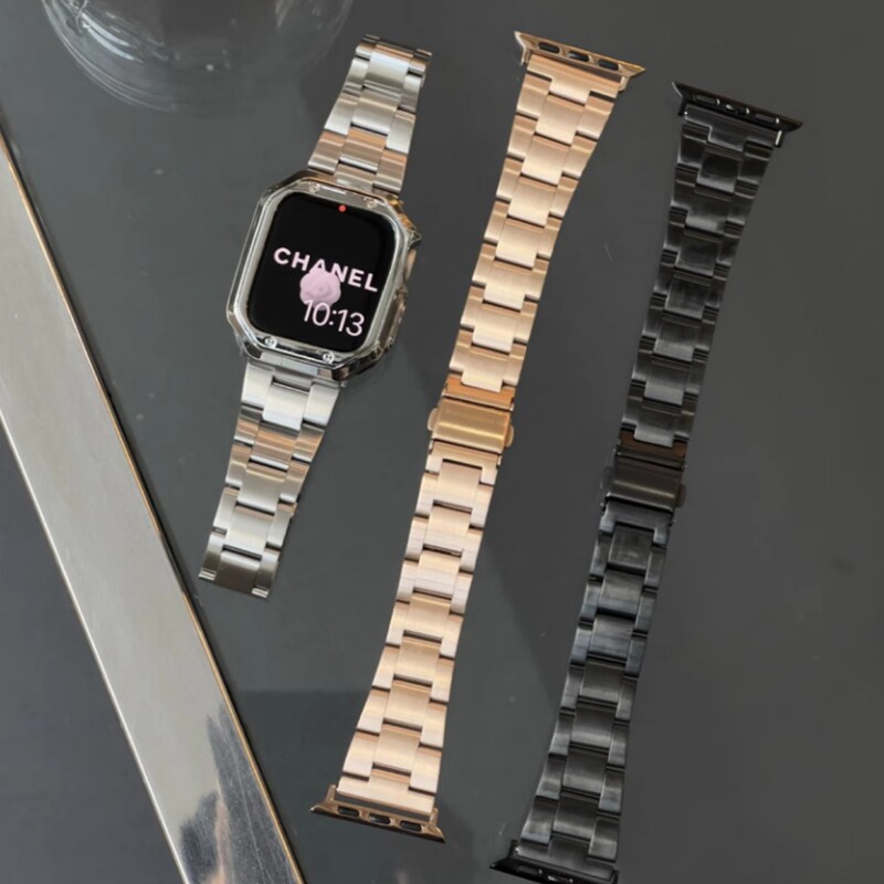 Slim Waist Metal Strap for Apple Watch Apple watch4567S8 Generation S9 Wristband