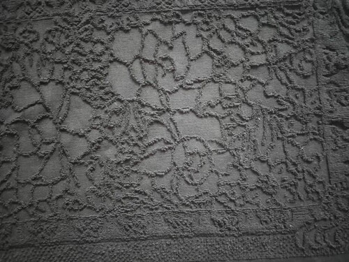 A947 New Crescent Edge Pure Cotton Jacquard Terry Black Old Shanghai Pillow Cover Retro Classic Ethnic Baotou