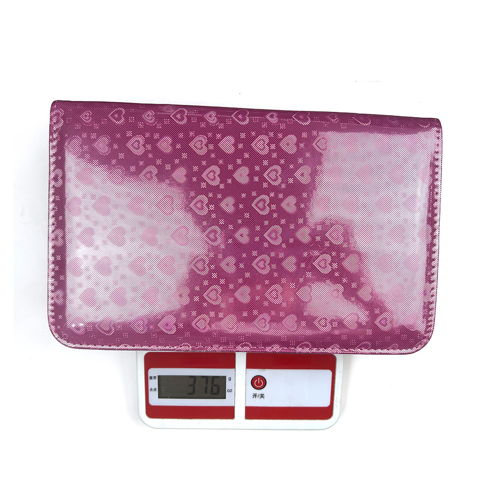 Agujas de suéter transfronterizas de óxido de aluminio desmontables set de aguja de anillo púrpura 10CM un conjunto de 13 bolsas PU