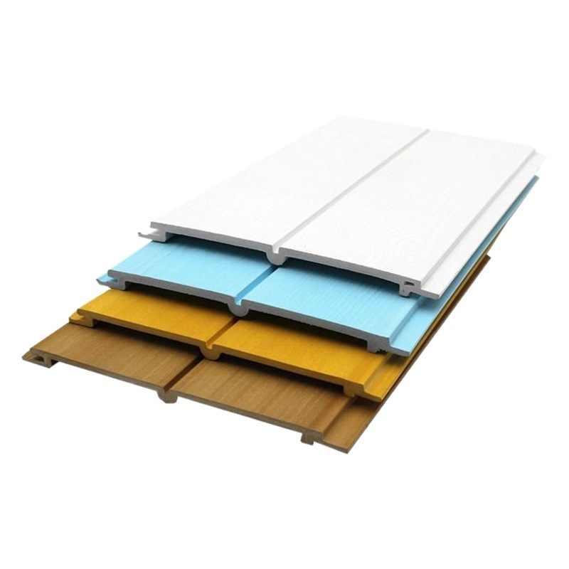 Panel Decorativo de Madera y Plástico 75 mm A Prueba de Humedad e Impermeable para Interiores