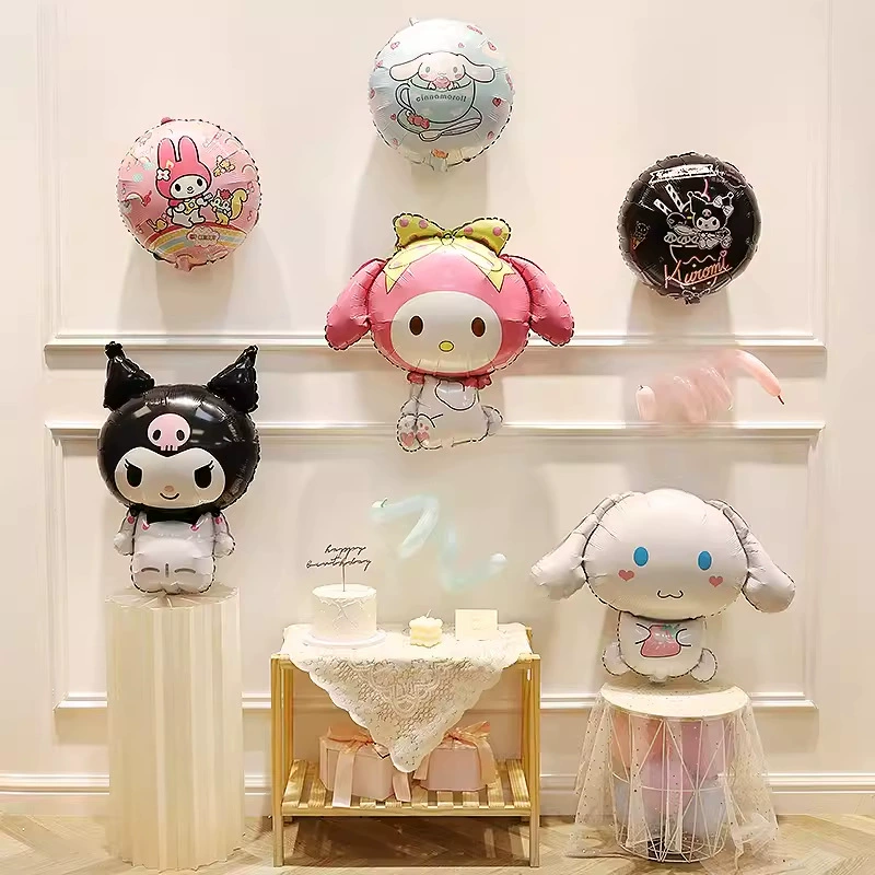 Оформление Sanrio для фотосессий, детские украшения, подарок на день рождения