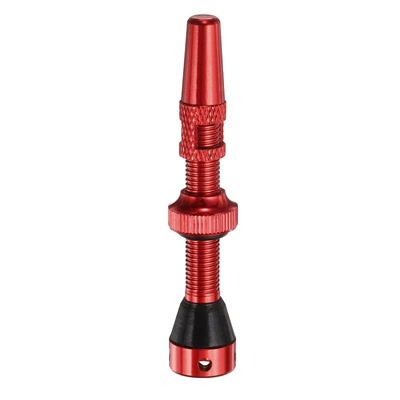 valve – Alloy Bicycle Vacuum Valve Stem - four-holes-on-the-side-44mm-red-belt-new-cap-with-holes
