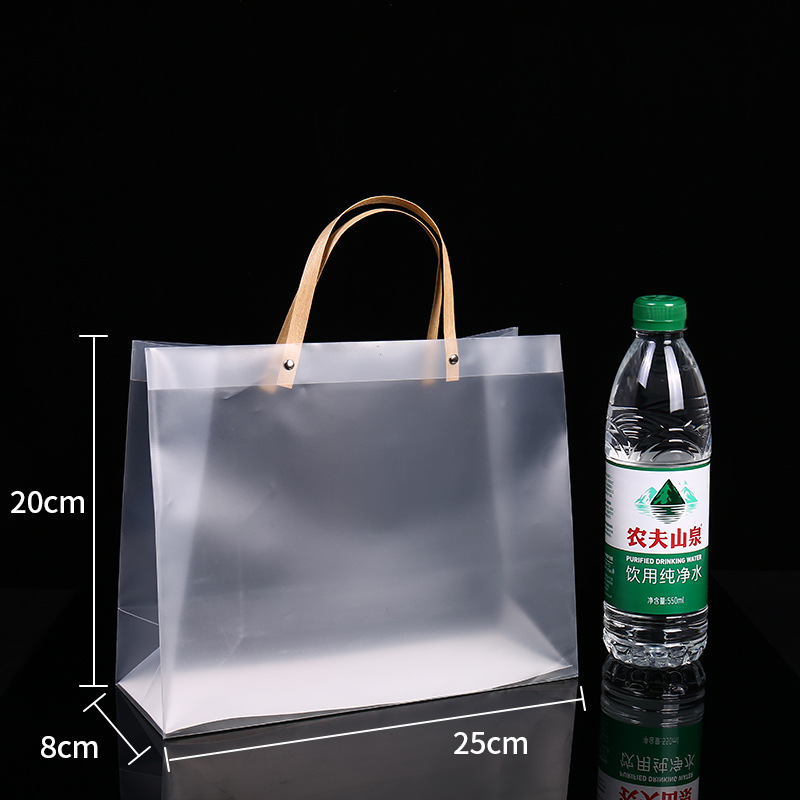 Bolsa de plástico transparente PP personalizada bolsas de regalo dulces de boda con bolsas de regalo personalizadas