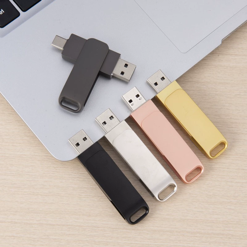 Высокоскоростная USB-флешка для телефона и ноутбука, Android, 32 ГБ, 64 ГБ, 128 ГБ