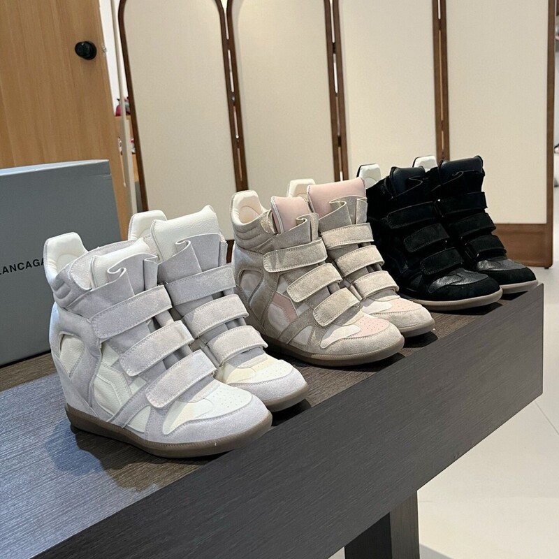 Cross-Border Exclusive 25 Autumn Velcro Winter New European and American Street Celebrity Popular Sports Casual Hiking Boots Women's Boots