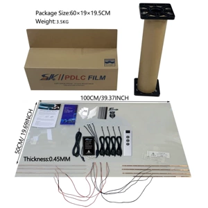 Avtomobil ağıllı qaraltma filmi, pəncərə filmi, görünməz pəncərə filmi, məxfilik filmi