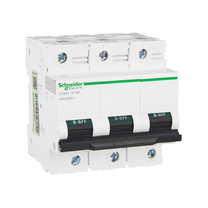 施耐德电气 微型断路器 C120H 3P D 100A | A9N19822
