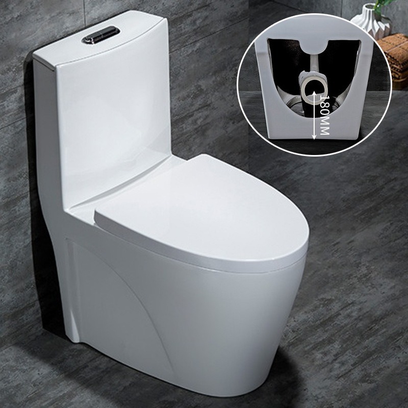 Asiento de inodoro con descarga trasera de fila de pared, tipo descarga para el hogar, decoración estándar de ingeniería de hotel, nuevo fabricante al por mayor