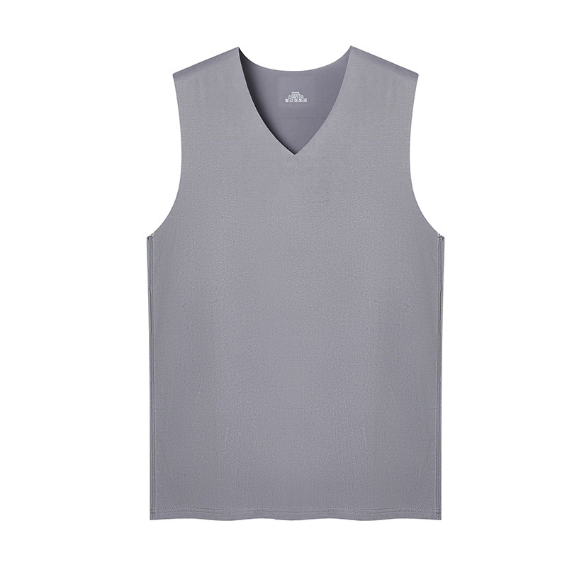 Chaleco de hombre gris