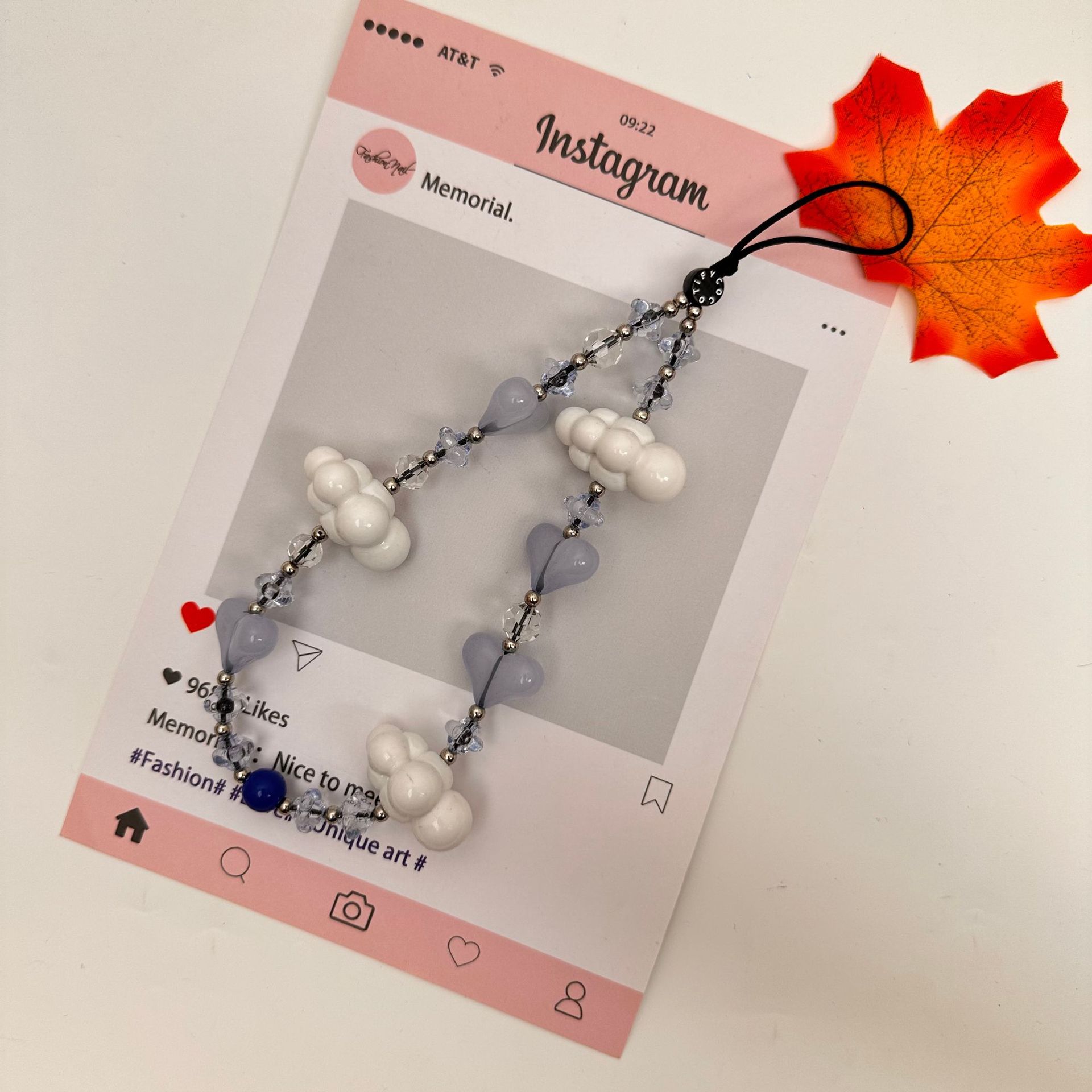 Moda simple amor mariposa serie de cadena de teléfono móvil cadena de teléfono móvil bolso bolso llaver colgante corto diseño de nicho