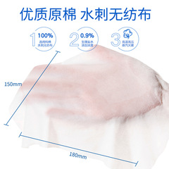 Hydrogen Peroxide Physiological Saline Cleansing Wet Wipes for Infants, Mouth, Wounds, Nose Acne, Face Soothing Cleansing Wet Tissue