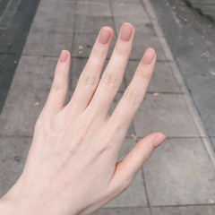 A108 Powder Sand Short Solid Color Short Sand Fresh Teen Student Influencer Long-lasting Nail Art Finished Product Factory Wholesale