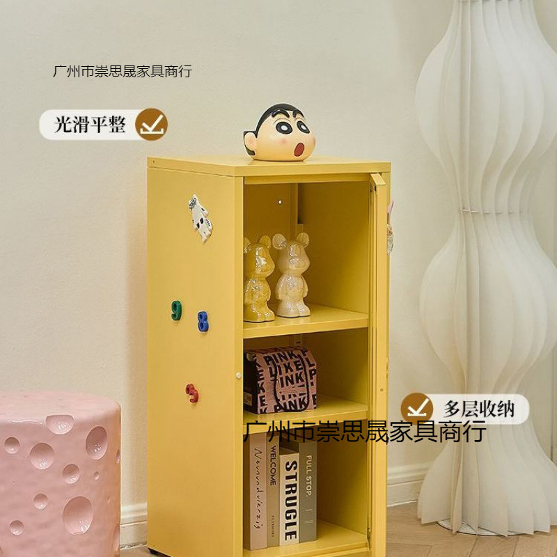 ホームオフィス収納キャビネット収納ダイニングサイドスナックキャビネットデータキャビネットデスクバルコニー雑貨サイドキャビネット鉄板|undefined