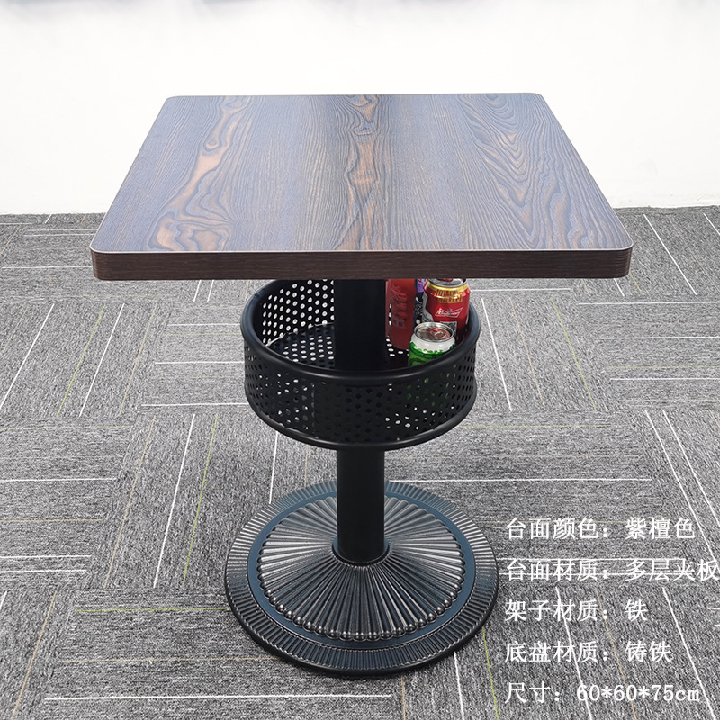 バーの散台バーのテーブルと椅子の組み合わせは多層の板を挟んでテーブルを保管しましょう。|undefined