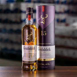 英国 格兰菲迪15年/12年/18年 单一麦芽纯麦苏格兰威士忌700ml