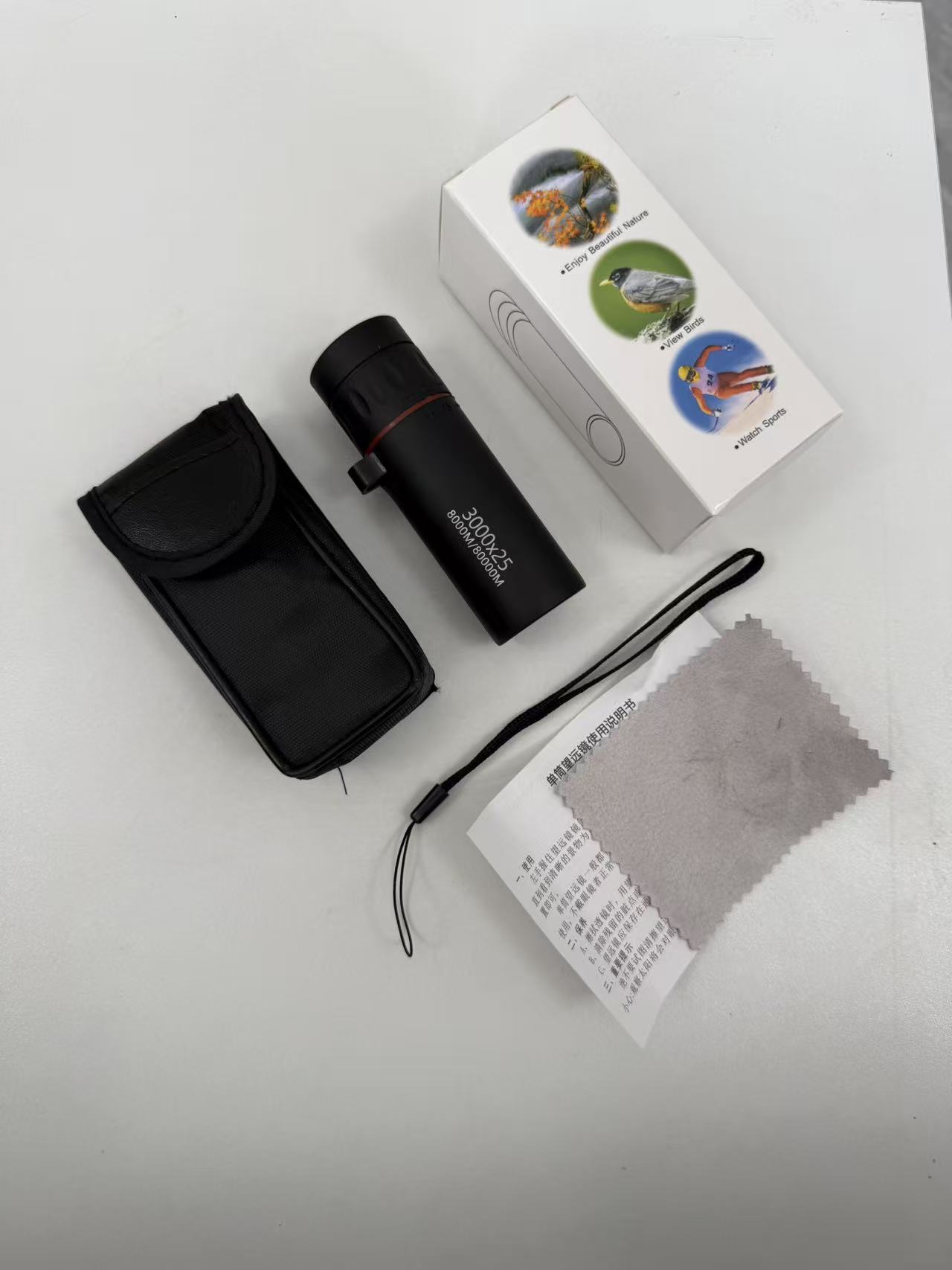 Telescopio monocular portátil para niños, popular en el mercado internacional, cuidadosamente seleccionado, con revestimiento de alta definición para fotografía al aire libre y visión nocturna. image 8