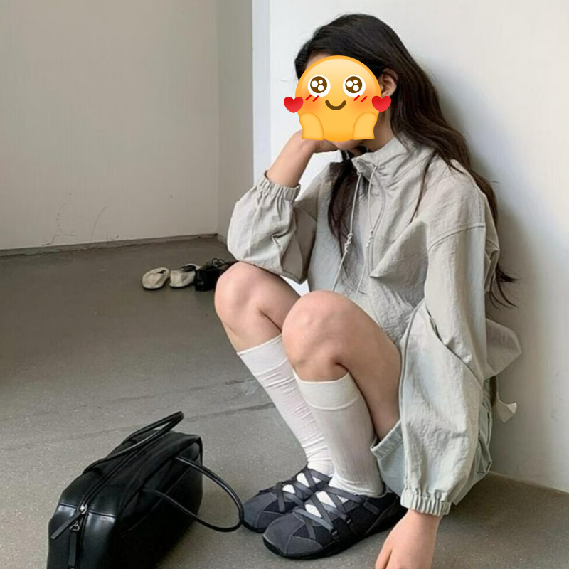韓国デザイナー本革バレエトレーニングシューズ女性用 2025 新しい多用途フラットカジュアルスポーツシューズ|undefined